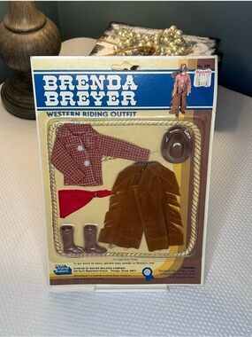 Vintage Brenda Breyer #502 Western Riding Outfit – Sealed on Card